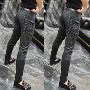 กางเกงขายาวทรงสลิมฟิตสำหรับผู้ชาย กางเกงขายาวทรงสลิมฟิตลายทาง กางเกงขายาวทรงสลิมฟิตสำหรับผู้ชาย ทรงสลิมฟิต กางเกงขายาวทรงสลิมฟิตสำหรับผู้ชาย