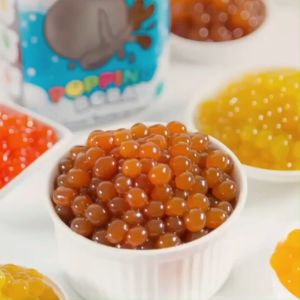 Jelly Motif Karakter Topping Minuman - Jelly Bentuk Mie Biasa Cocok Untuk Semua Minuman | Popping Boba Meletus Pecah Dimulut Nata Jelly