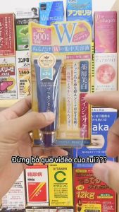 Kem Xoá Thâm Quầng Mắt Meishoku Whitening Eyes Cream 30g Nhật Bản – Kem Giảm Mờ Thâm Làm Sáng Da Vùng Mắt