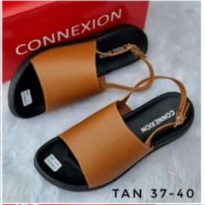 Sandal Slop Connexion Terbaru / Sandal Sepatu Wanita / Sandal Connextion Wanita / Sandal Slop Terbaru