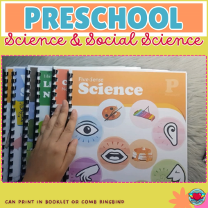PRESCHOOLWorkbook Worksheet Homeschool Learning Materials RABAH UP STORE (SCIENCE & SOCIAL SCIENCE)