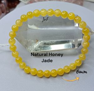 Natural Honey Jade Bracelet
