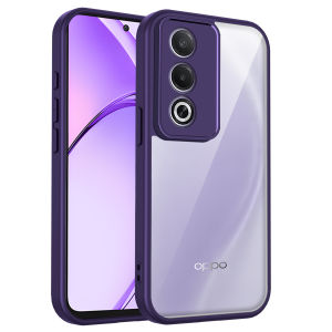 Oppo A3 Pro 5G CPH2639 Case Air Cushion Silicone Bumper Clear Matte Back Cover Hard Phone Case for Oppo A3 Pro A3Pro 5G CPH2665
