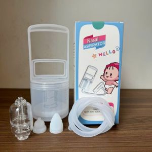 Bộ dụng cụ hút mũi cầm tay với 2 đầu SILICON cho bé từ sơ sinh