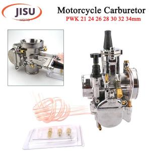 PWK 24/26/28/30/32/34mm Motorcycle Carburetor With Power Jet For Yamaha Suzuki Honda 2/4-stroke 180-300cc ATV Buggy Quad Go Kart