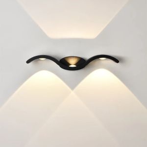 9W/15W LED Wall Light Garden Wall Lamp IP65 Outdoor Waterproof Lamp Fixture House Decoration Lighting Corridor Aisle Light