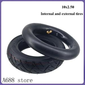 10 inch 10x2.5 Outer Tire Inner Tube for Kugoo M4/Pro Electric Scooter Pneumatic Tires Anti-skid Outer Tire Accessories