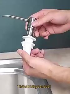 Kitchen Sink Soap Dispenser Extension Tube Kit Replacement Accessories