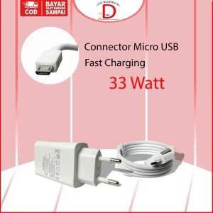 Charger Infinix Fast Charging Original 33 Watt 3A Micro USB & Type C