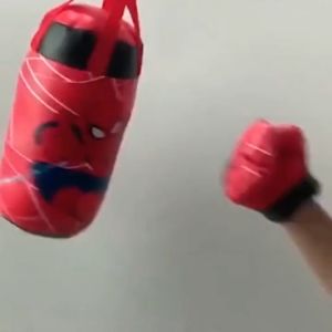 Mainan Anak Laki-Cowo Olahraga Boxing Sarung Tinju Samsak Karung Sport