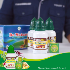 Asli De Nature - Ambejoss Salwa Paket Obat BAB Keluar Benjolan Ambeien Wasir 1-4 Ampuh Herbal Terbaik