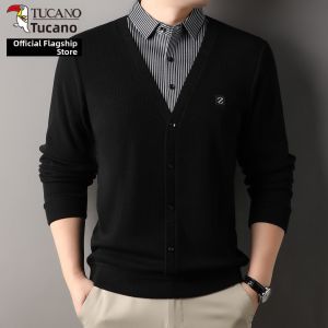TUCANO | Layered Long Sleeve T-Shirt Spring Autumn Business Casual