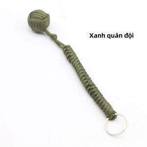 Móc Khóa Tự Vệ Bằng Thép Hình Nắm Đấm Khỉ Đen Kèm Dây Đeo Dùng Để Bảo Vệ An Ninh Ngoài Trời Có Khả Năng Phá Kính.