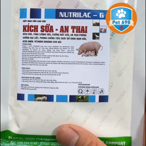 Kich sữa an thai NUTRI-LAC G gói 100g cho heo nái mang thai cho con bú vật nuôi sinh sản đang nuôi con