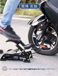 Bơm xe máy đạp chân Đa Năng Xe Đạp Xe Máy Ô Tô Bóng An Toàn Tiện Lợi Mang đầu van đa chức năng