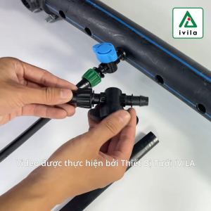 Combo 10 Phụ kiện Ống Nhỏ Giọt - Tưới Nông Nghiệp - Tưới Ngoài Trời - Hệ Thống Tưới Nhỏ Giọt