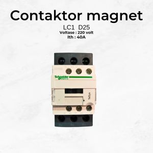 kontaktor LC1 D25 / kontaktor scheinder 20A