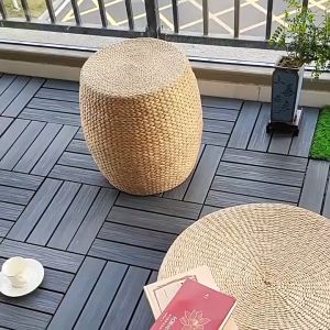 Porch Poolside Balcony Backyard PVC Floor Decking tiles Indoor Outdoor DIY Interlocking Tiles