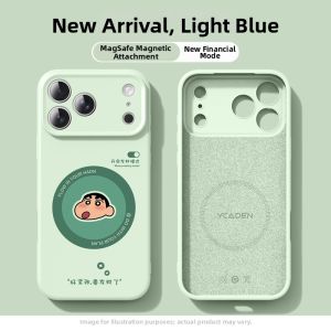 Anti-Fall Magnetic Phone Case Liquid Silicone