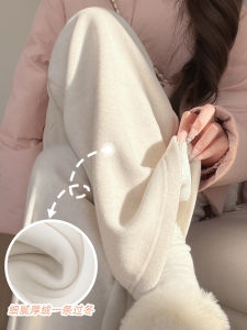 กางเกงขายาวทรงหลวมสบาย ๆ สำหรับผู้หญิง ฤดูใบไม้ร่วง/ฤดูหนาว กางเกงขายาวทรงหลวมสบาย ๆ สำหรับผู้หญิง ทรงตรง ทรงหลวม สวมใส่สบาย