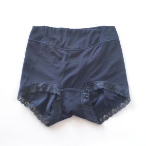 Exported to Japan Womens Mid-Waist Body Shaping Belly Contraction Hip Lifting Pelvis Slimming Non-Curling Seamless Close-Fitting Pure Color Boxer Briefs