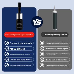 MONLEYTA | Car Windshield Crack Repair Liquid Traceless Glass Glue Home Window Scratch Restoration Fluid Auto Glass Break Repair