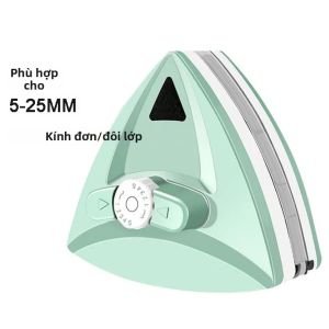 Donirt | Bộ Dụng Cụ Vệ Sinh Cửa Sổ Từ Tính Hai Mặt Bộ Bàn Chải Vệ Sinh Kính Gia Dụng Thiết Bị Vệ Sinh Cửa Sổ Điện