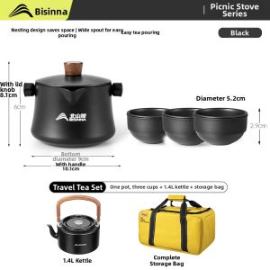 BSWOLF | Outdoor Camping Portable Tea Set