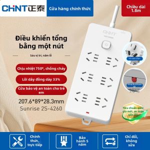 CHNT | Ổ cắm đa năng có công tắc riêng cho gia đình