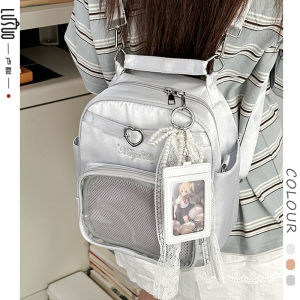 Túi Đeo Vai Đôi Phong Cách Nhật Bản Bằng Bạc Đúc Túi Đeo Chéo Nhỏ Túi Đựng Đồ Cho Tiệc Sinh Nhật Túi Đeo Vai Đơn Túi Đựng Đồ