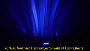 Dynamic Northern Aurora LED Night Light Aurora Projection Lamp Lampu Malam极光灯