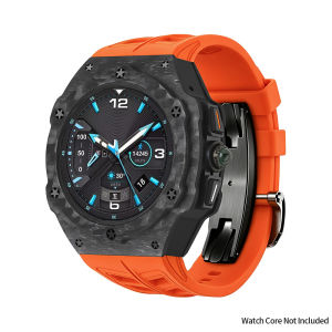 Luxury Modification Kit for Samsung Galaxy Watch Ultra 2026 47mm Carbon Fiber Case Strap for Galaxy Watch 8Ultra Band Accessorie