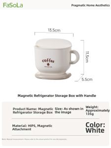FaSoLa | Wall Mounted Drill-Free Magnetic Storage Box