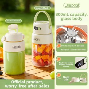 JIEXG | Wireless Portable Home-use Electric Glass Blender