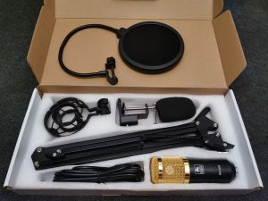 Sale Tayo Until April 30 Original Bm800 Condenser Microphone Kirin Brand High Quality Studio Microphone 7DAYS SALE professional Reproduction Of Voice And Music New Series Condenser Microphone