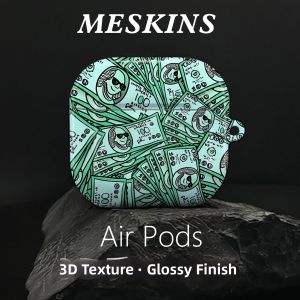 MeSkins | Piano Lacquer Crystal Plated Premium Cartoon Animal Design Earphone Case