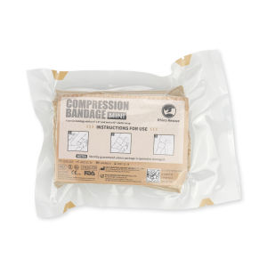 Rhino Rescue Mini Emergency 4in Băng Nén Vết Thương Áp Lực Chấn Thương Để Đi Bộ Cắm Trại - Bộ Dụng Cụ Sơ Cứu Nhẹ