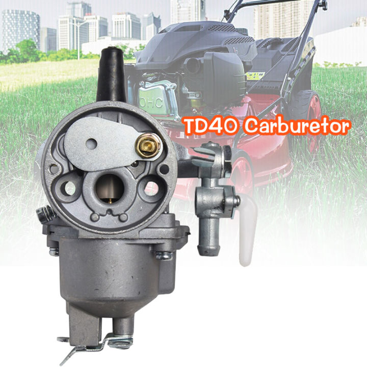 TD40 Carburetor Fit For Lawn Mower TD40 FD40 TD43 TD48 CG400 Kit for Kawasaki Kaaz Fujihama Nitto Fujistar