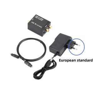 Supports Bluetooth 3.5mm Digital to Analog Audio Converter Suitable for TV Audio Digital Coaxial Fiber Analog Output Converter