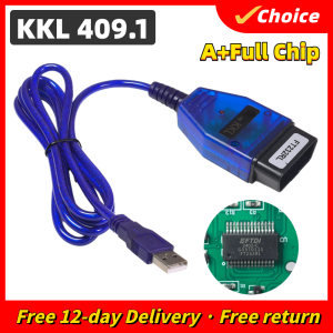 FTDI Chip VAG409 KKL FT232RL FT232RQ Chip KKL 409 Ecu Scanner VAG 409.1 For OBD2 USB Interface Diagnostic Cable For VAG Series