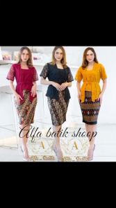 ROK PLISKET PENDEK JUMBO MOTIF BATIK BAHAN NYAMAN DI PAKAI COCOK UNTUK ACARA PESTA DA KONDANGAN