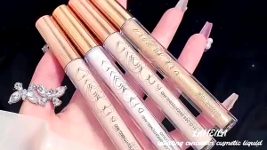 Face Contour Highlighter Glitter Liquid Eye Shadow Stick Nose Side Shadow Shiny Lying Silkworm Shadow Stick Natural Lying Pen Makeup