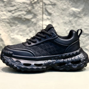 European Style Dad Shoes Mens 2025 New Lightweight Luxury Thick Bottom White Sneakers Heightening Casual Shoes Tire Trendy Design