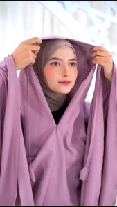 Cod Mukena Traveling Couple Ibu dan Anak Katun Kinaya Series