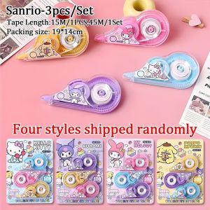 3pcs/set Cartoon Correction Tape Set Kawaii My melody Corrector Stationery School Supplies Wholesale