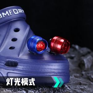 PEANSEA Gifts Light Modes Small Lights Running Headlights For Croc Clog Sandals Shoes Decoration Shoes Charms