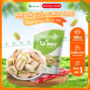 Hạt Dẻ Cười G’Nut Hữu Cơ Nhập Khẩu Mỹ 500g Ngon Loại 1 (Ăn Kiêng /Nấu sữa/Giảm cân)