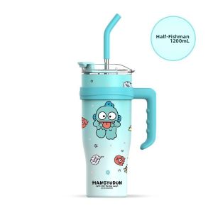 HUIJINGYUN | Large Aesthetic Insulated Mug with Handle