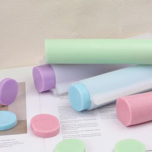 Animal Shape Silicone Soap Tube Mold DIY Handmade Rabbit Deer Head Pony Soap Making Mold for Cold Process Melt and Pour Soap