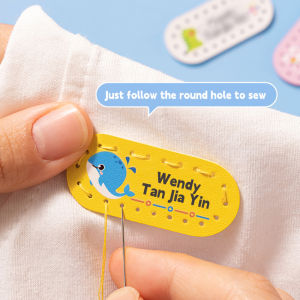 Nhãn Dán Nhãn WEPHOTO Thẻ Tên Tùy Chỉnh Chống Nước Được Cá Nhân Hóa Để Đánh Dấu Quần Áo Và Đồ Vật. -Thích Hợp Cho Trường Học Nhà Trẻ Dụng Cụ Cắm Trại